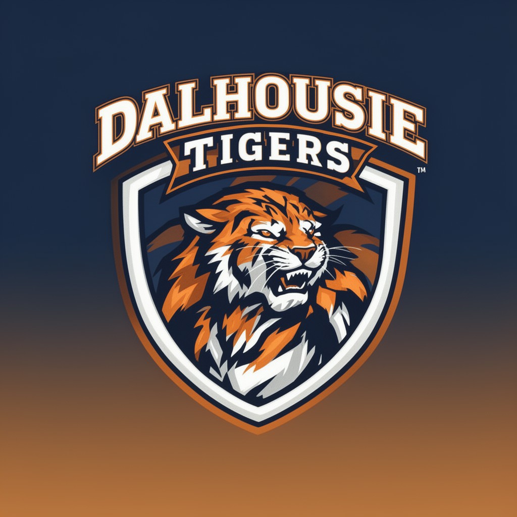 AI-generated illustration of Dalhousie Tigers