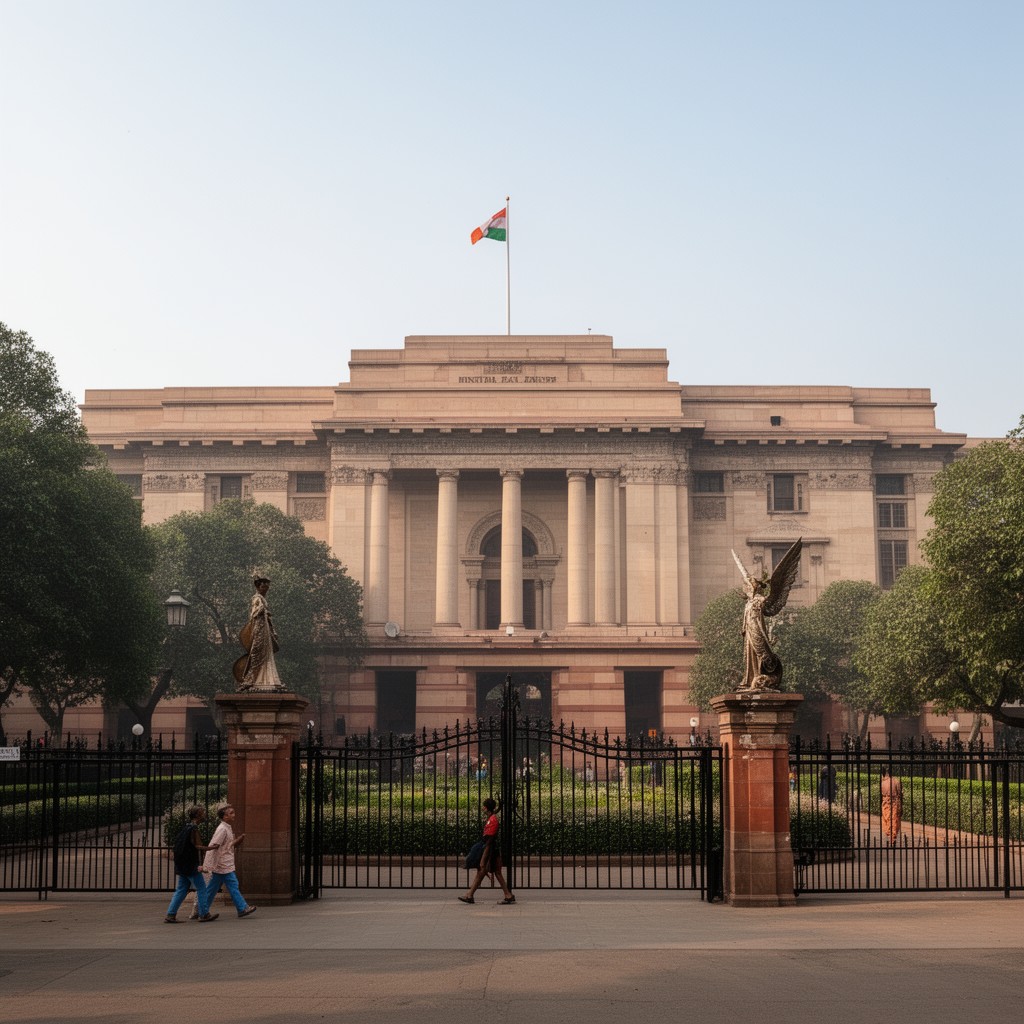 AI-generated illustration of North Block