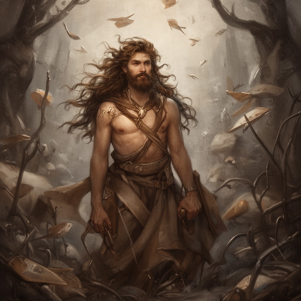 AI-generated illustration of Orestheus