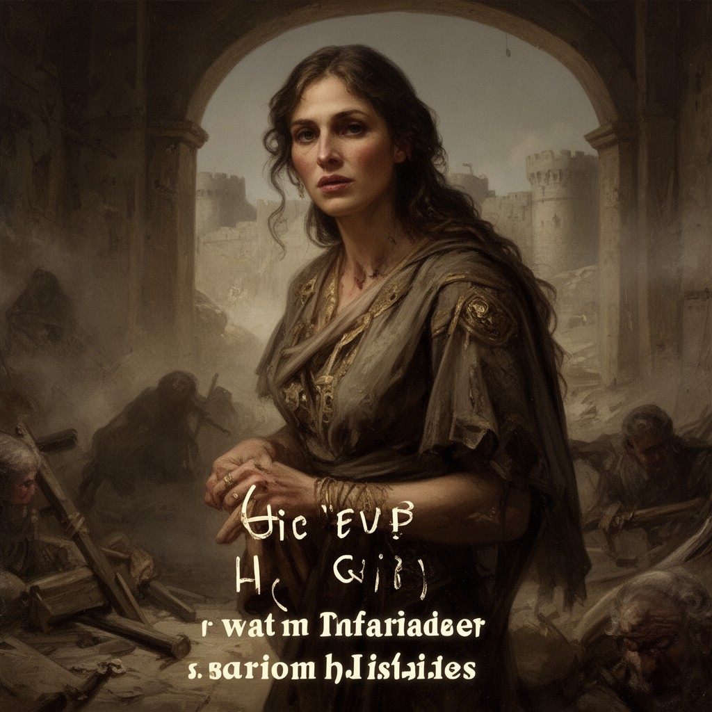 AI-generated illustration of Hecuba (Euripides)