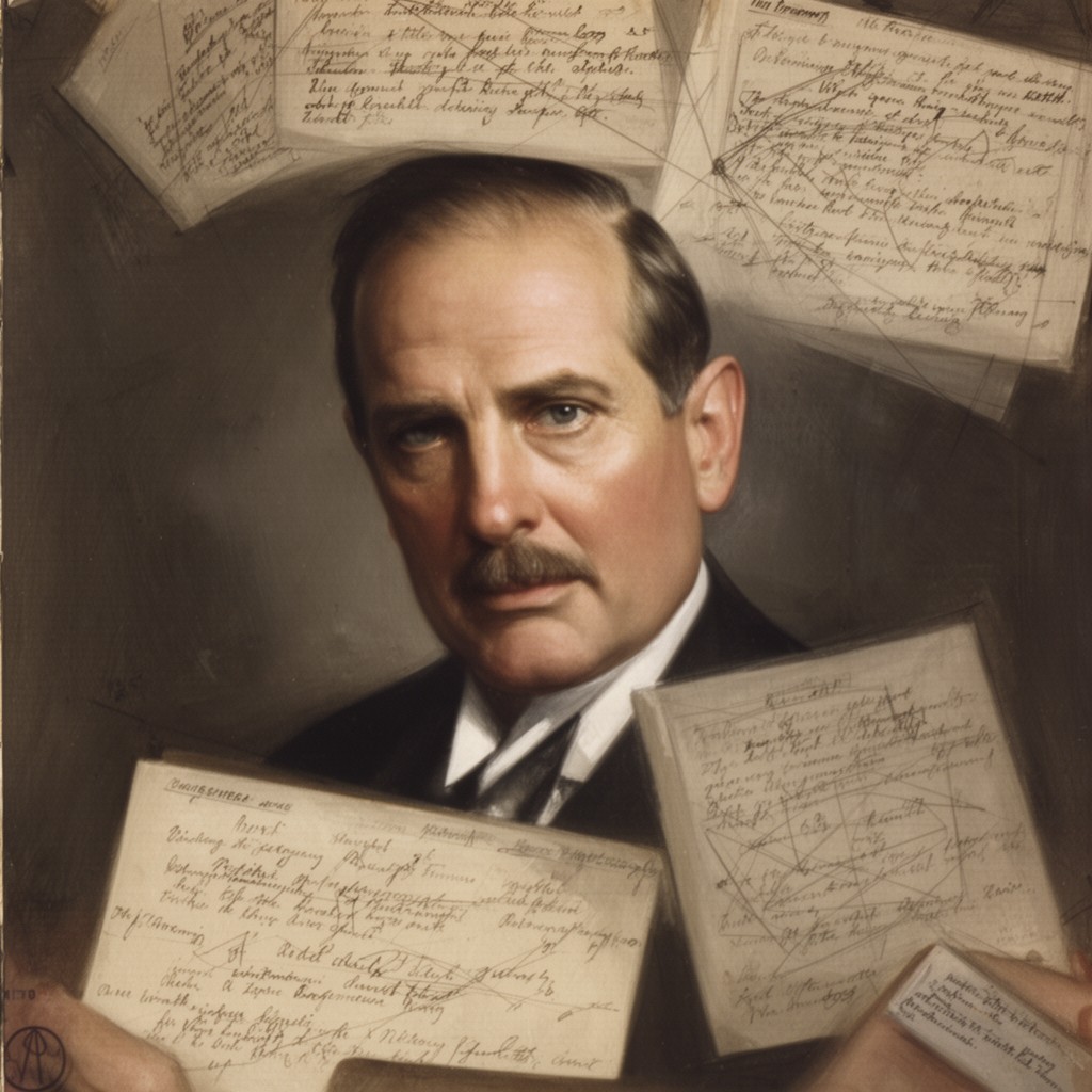 AI-generated illustration of Dr. Philip Raven