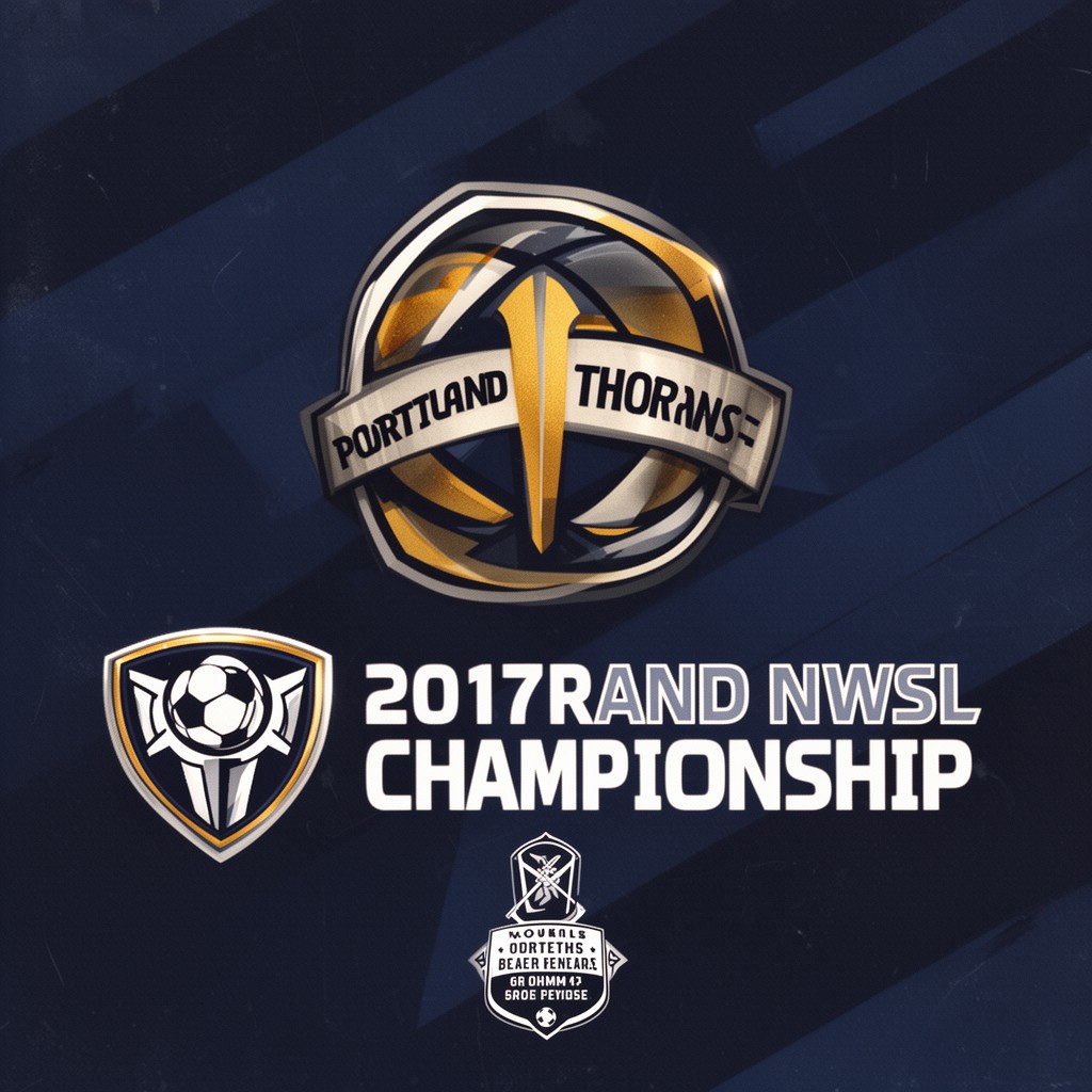 AI-generated illustration of 2017 NWSL Championship