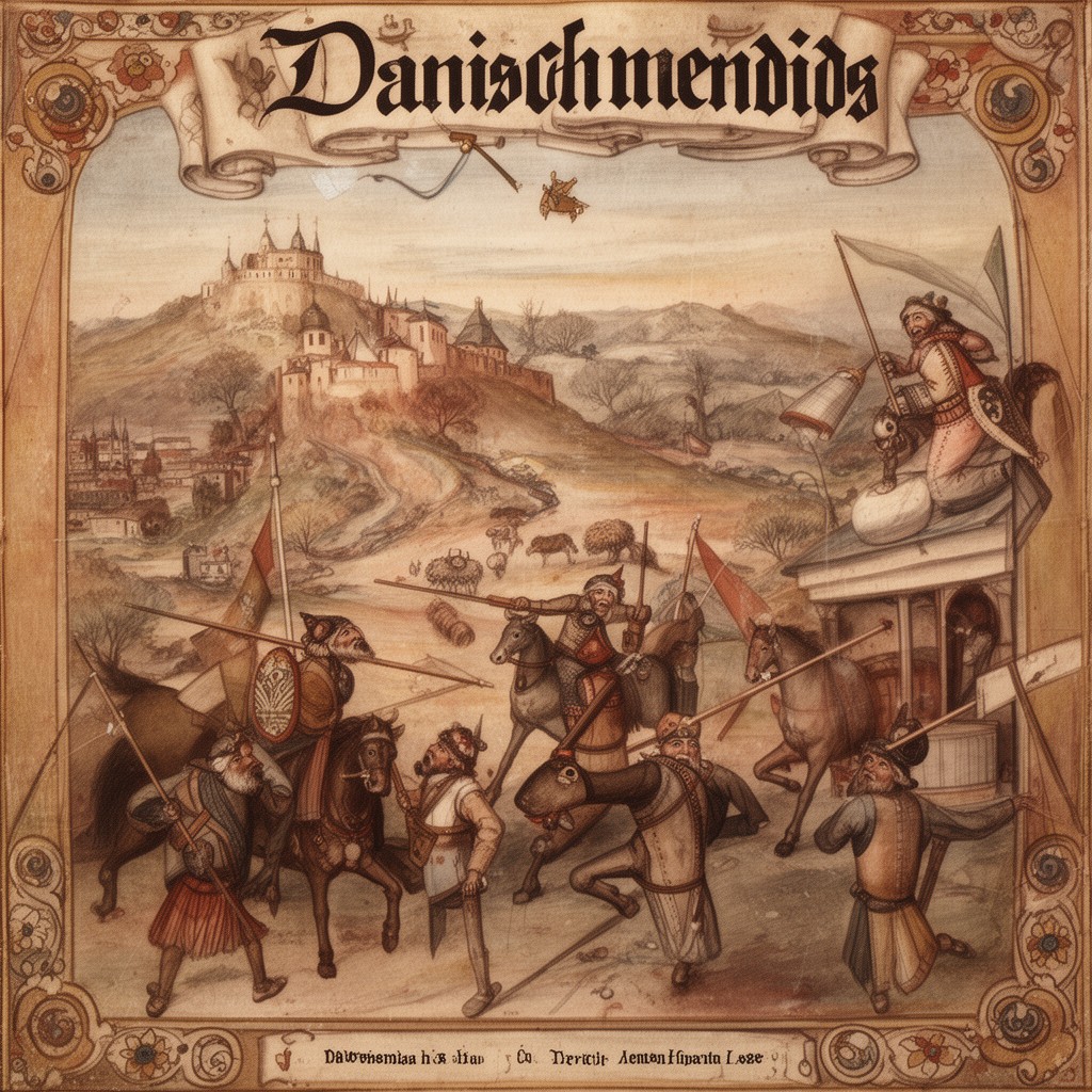AI-generated illustration of Danishmendids