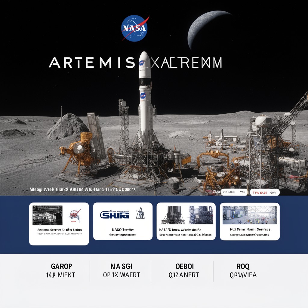AI-generated illustration of Artemis program