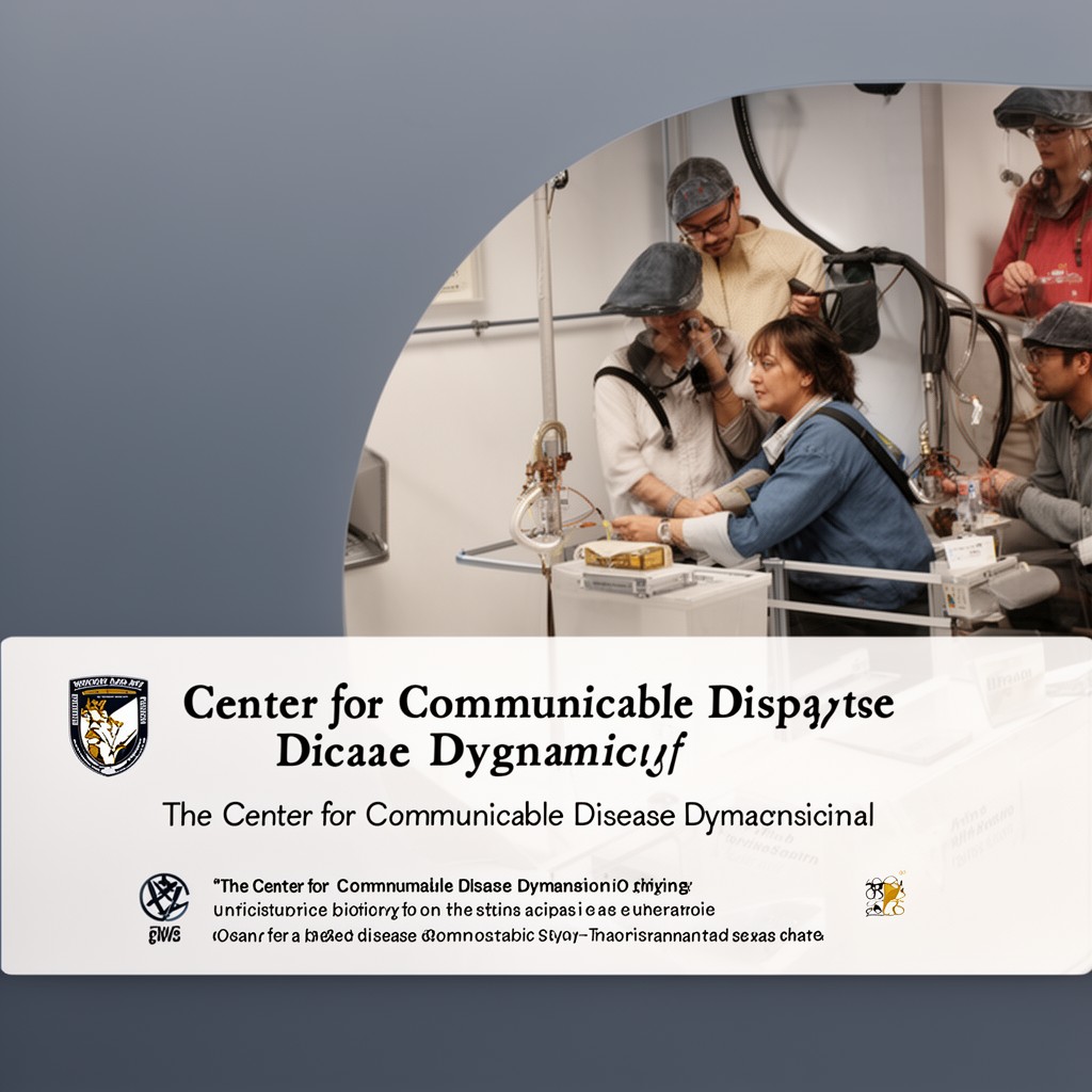 AI-generated illustration of Center for Communicable Disease Dynamics