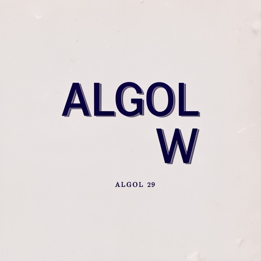 AI-generated illustration of ALGOL W