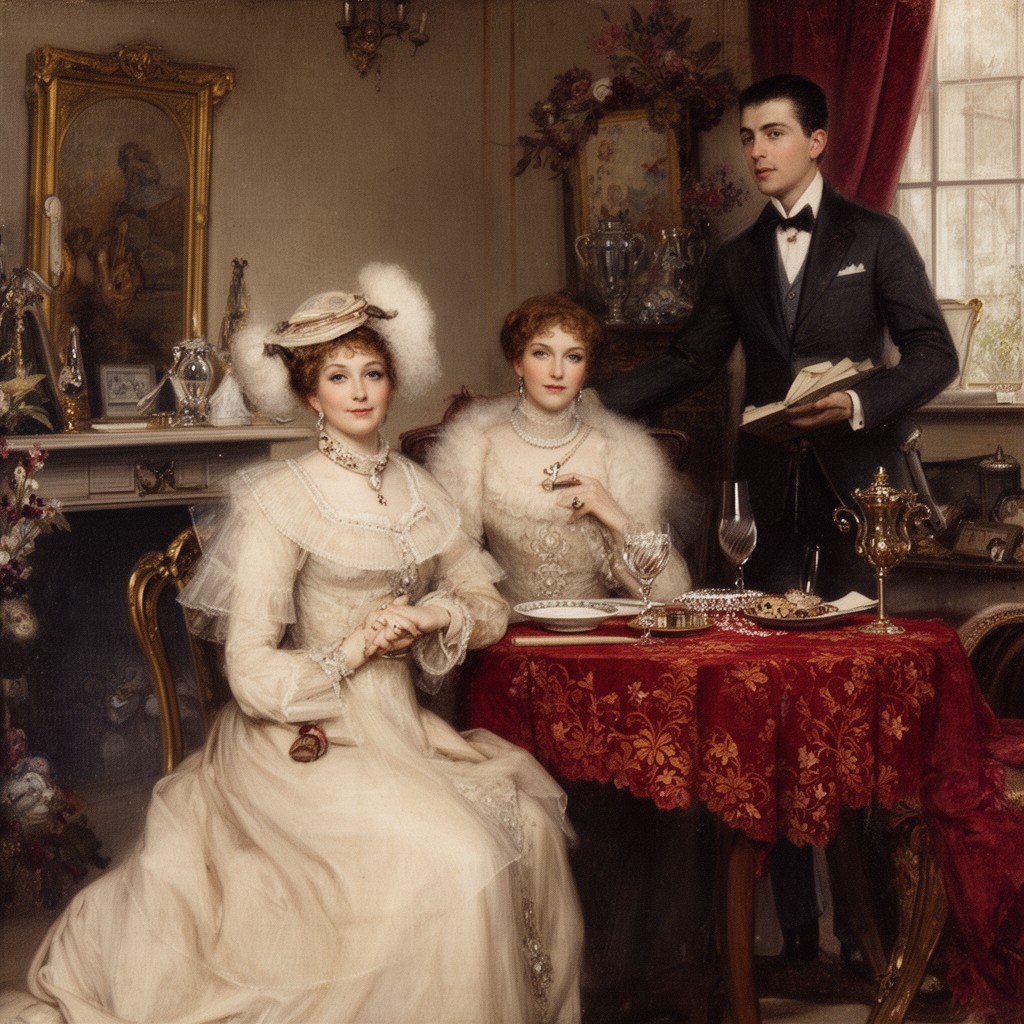 AI-generated illustration of Edwardian era