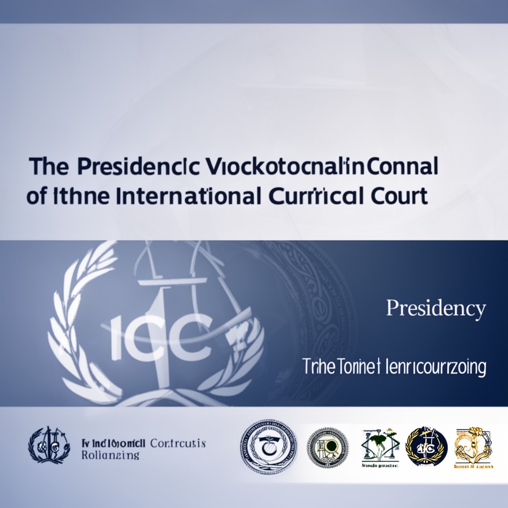 AI-generated illustration of Presidency of the International Criminal Court