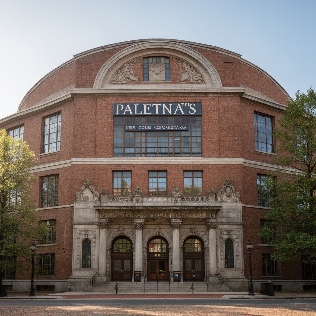 AI-generated illustration of The Palestra