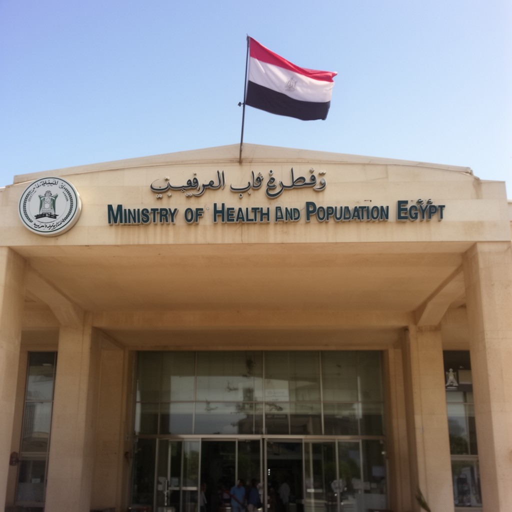 AI-generated illustration of Ministry of Health and Population of Egypt
