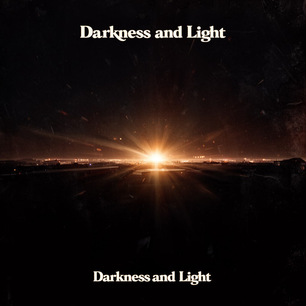 AI-generated illustration of Darkness and Light