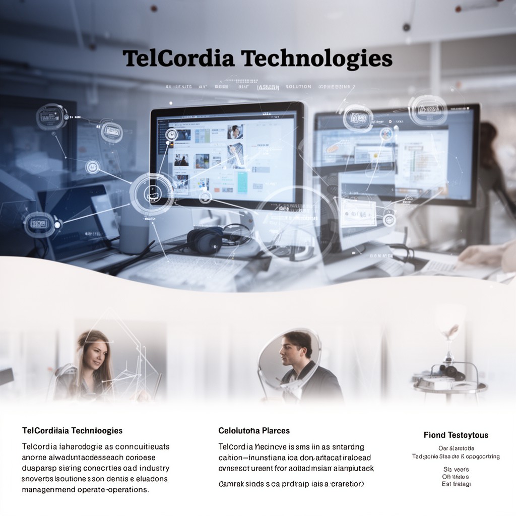 AI-generated illustration of Telcordia Technologies