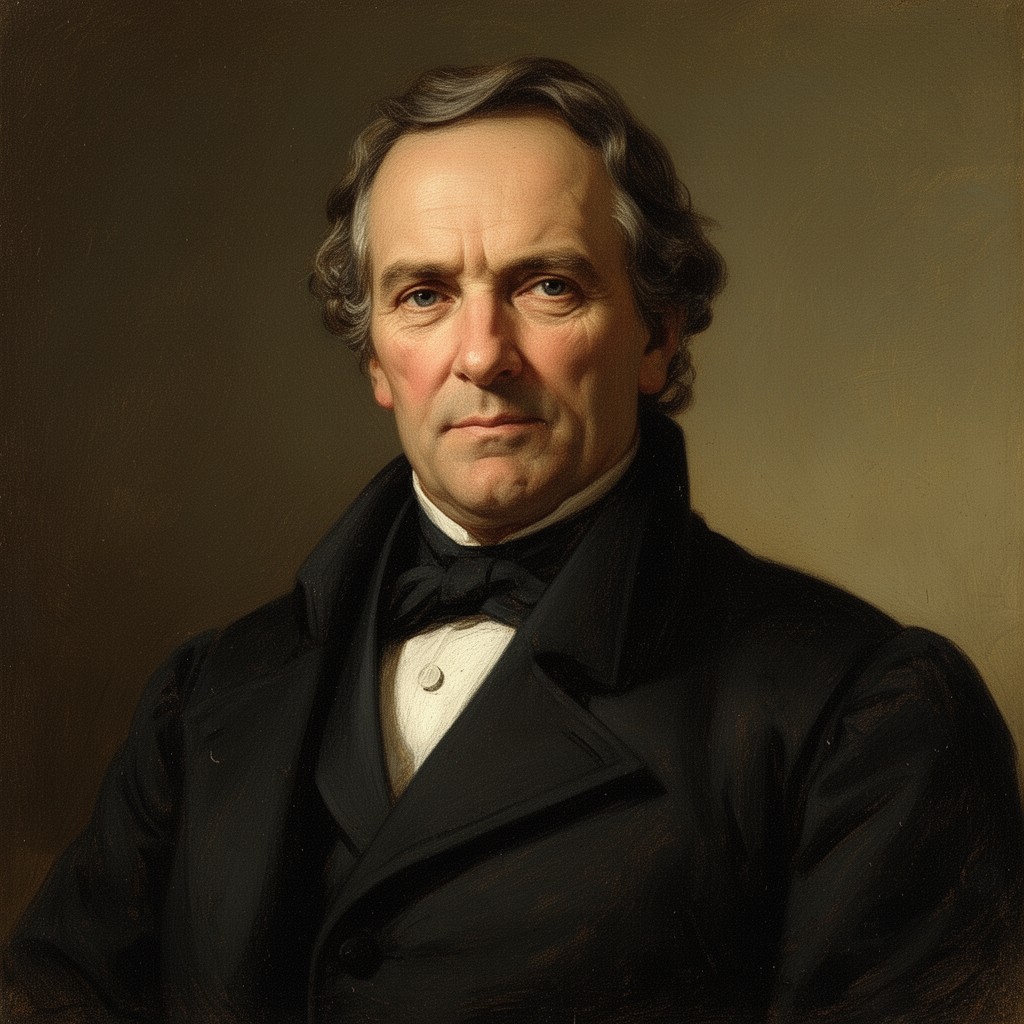 AI-generated illustration of Sam Houston