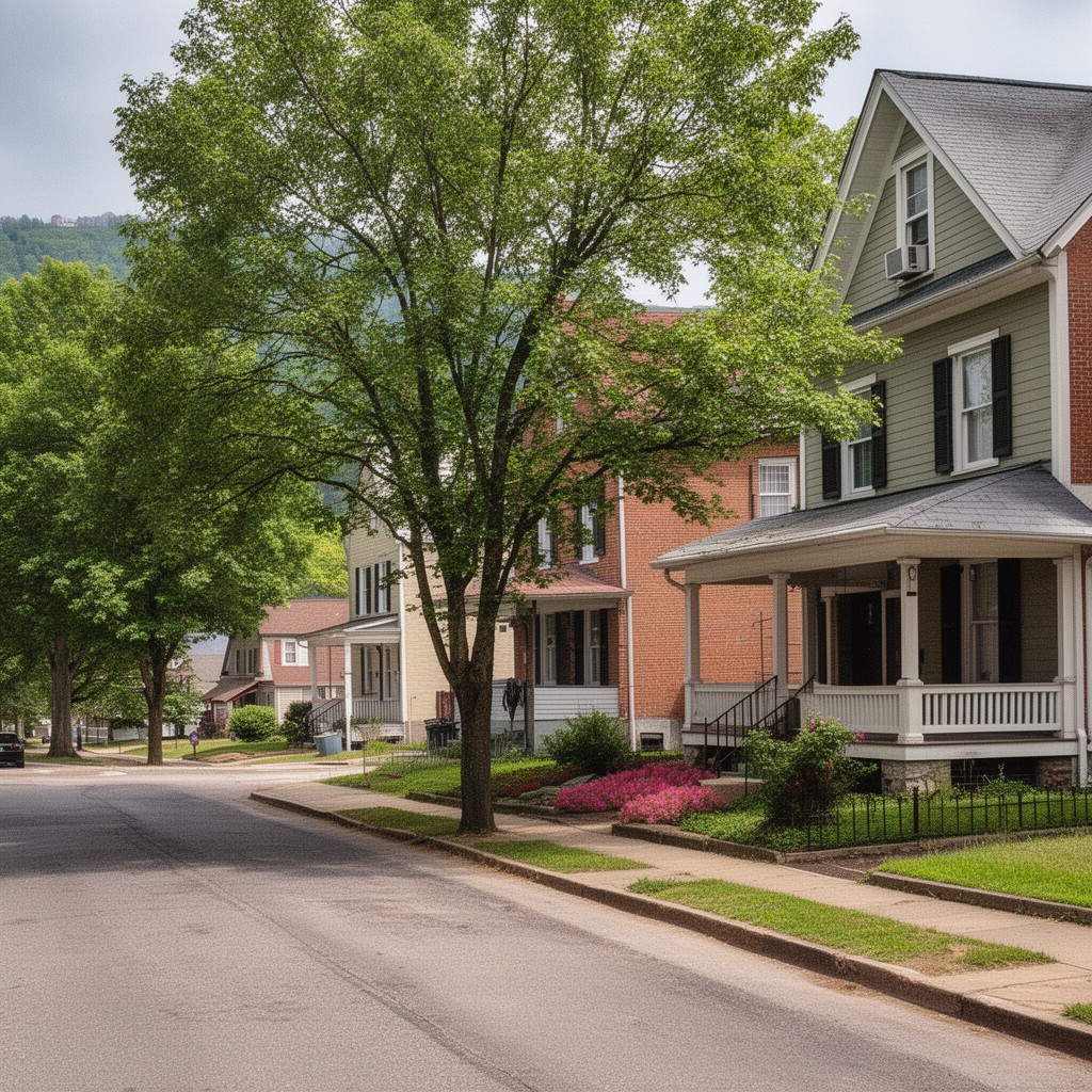 AI-generated illustration of Bluefield Residential Historic District