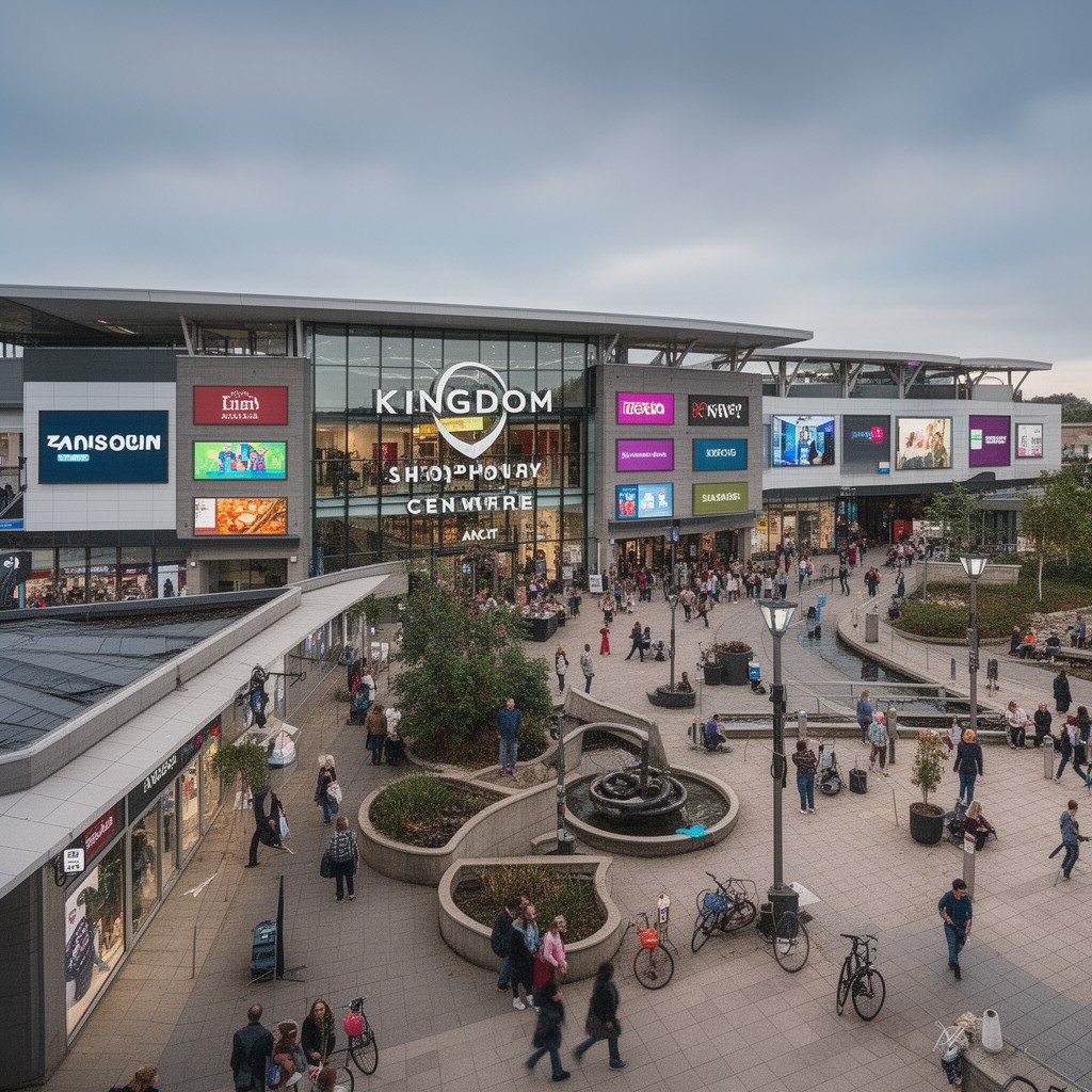 AI-generated illustration of Kingdom Shopping Centre