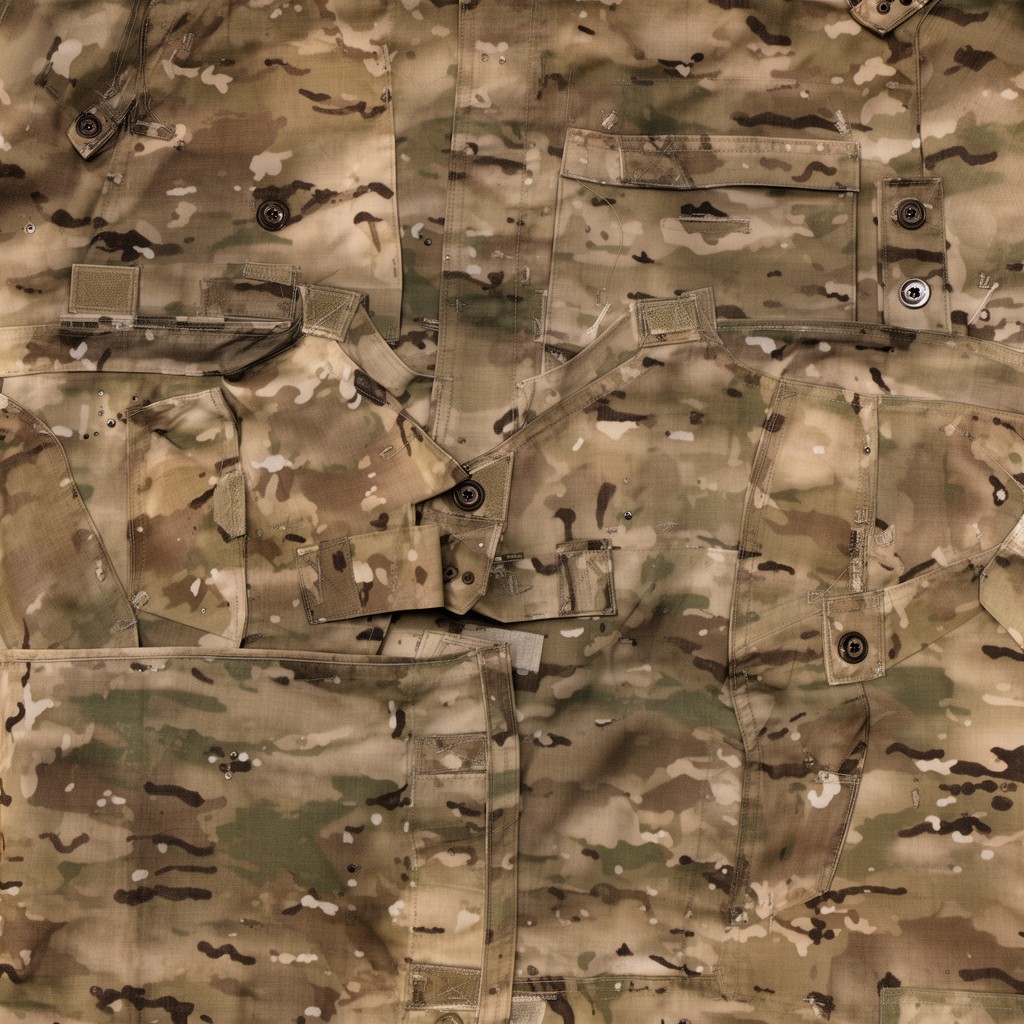 AI-generated illustration of Operational Camouflage Pattern
