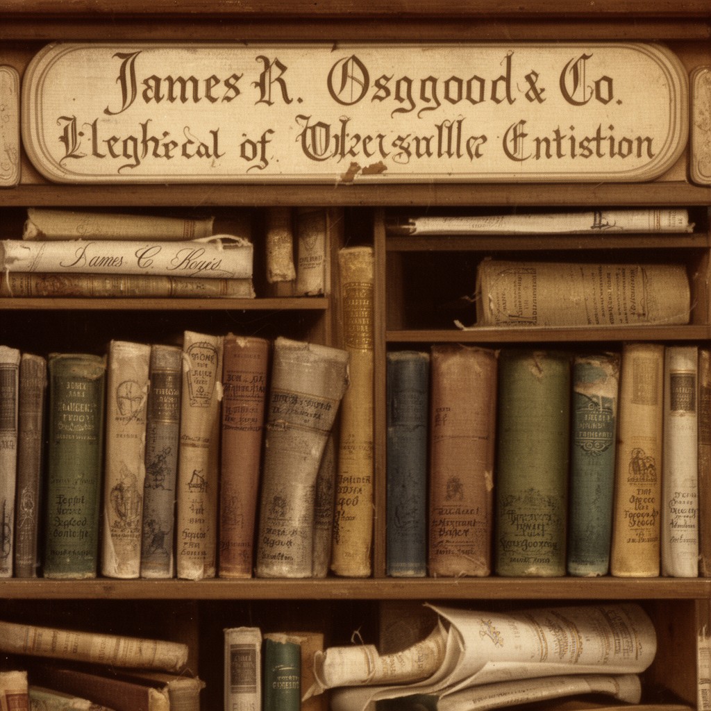 AI-generated illustration of James R. Osgood & Co.