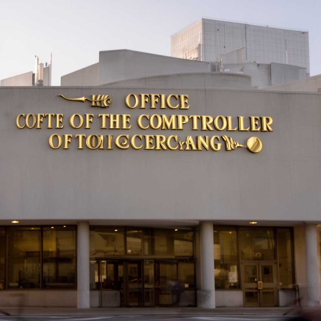 AI-generated illustration of Office of the Comptroller of the Currency