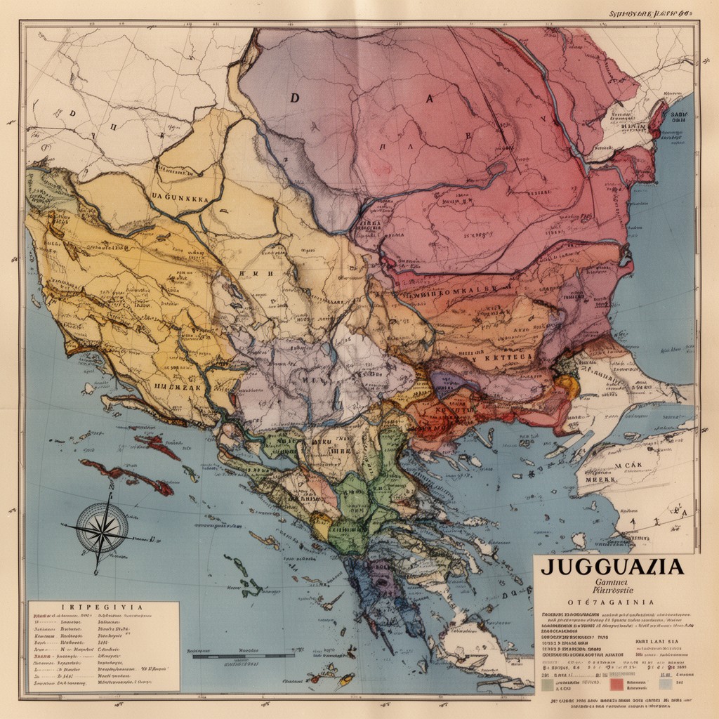 AI-generated illustration of Yugoslavia