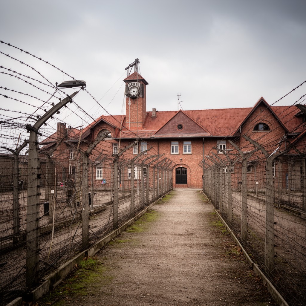 AI-generated illustration of Dachau