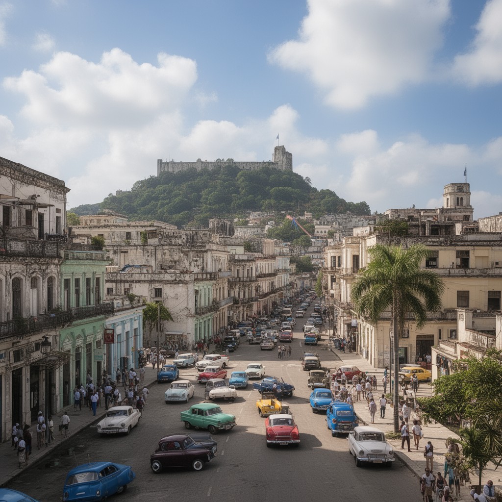 AI-generated illustration of Cuba