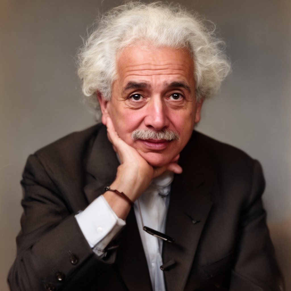 AI-generated illustration of Albert