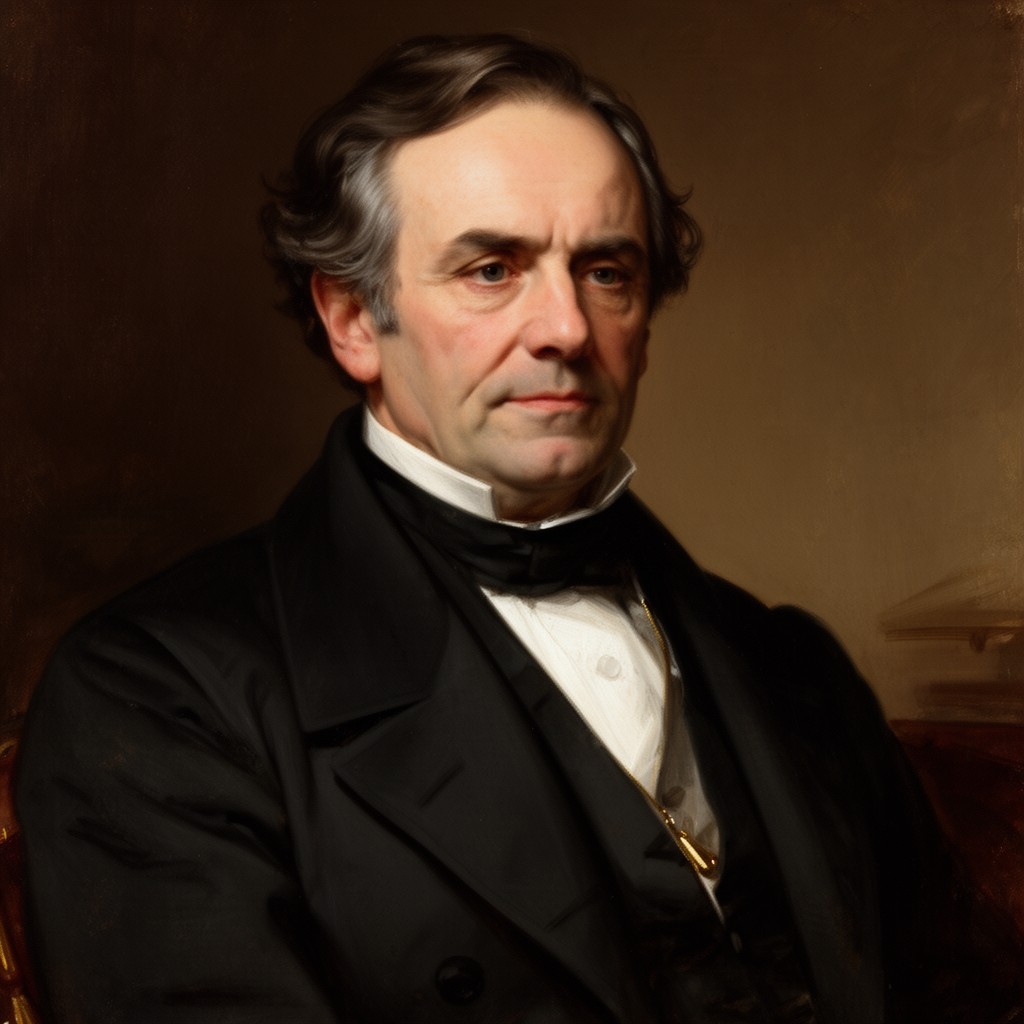 AI-generated illustration of George M. Dallas