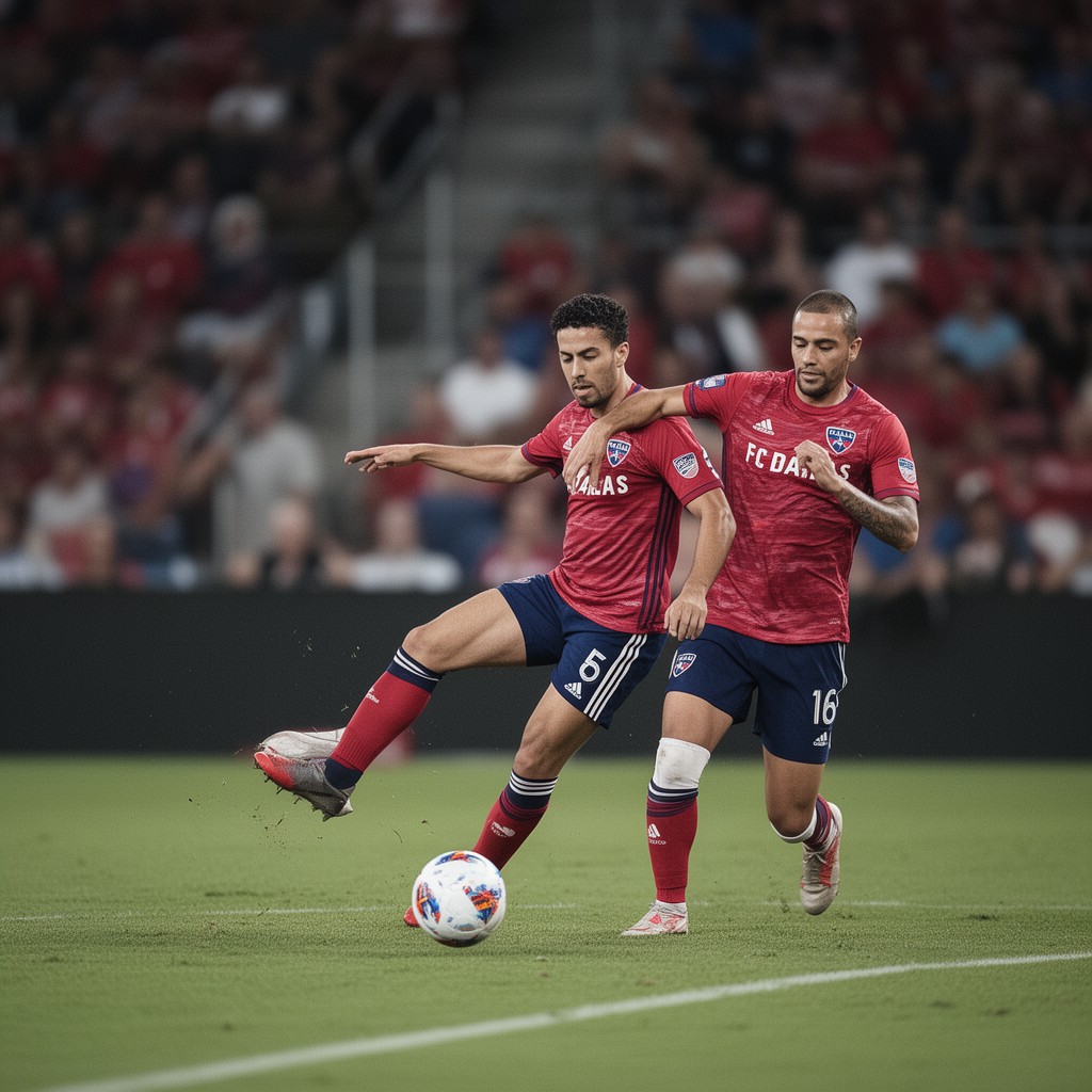AI-generated illustration of FC Dallas