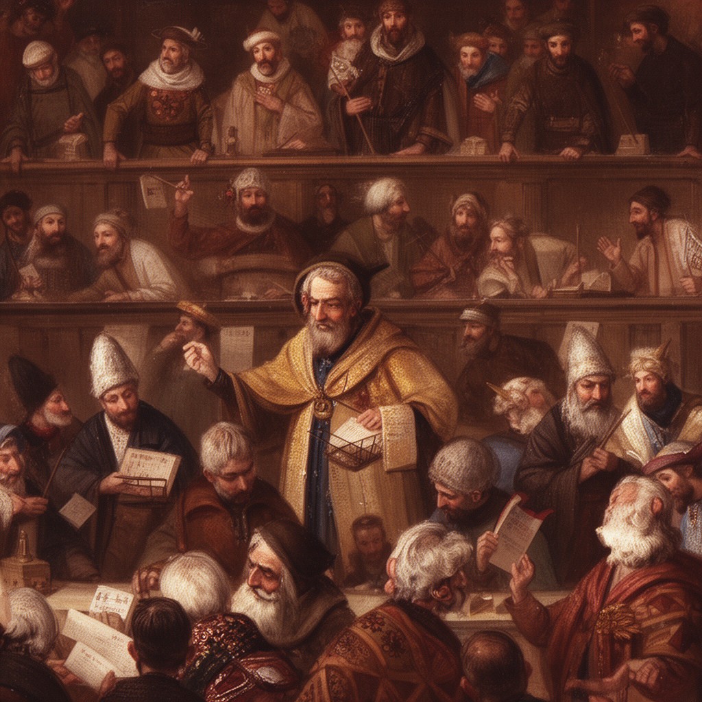 AI-generated illustration of Second Council of Constantinople