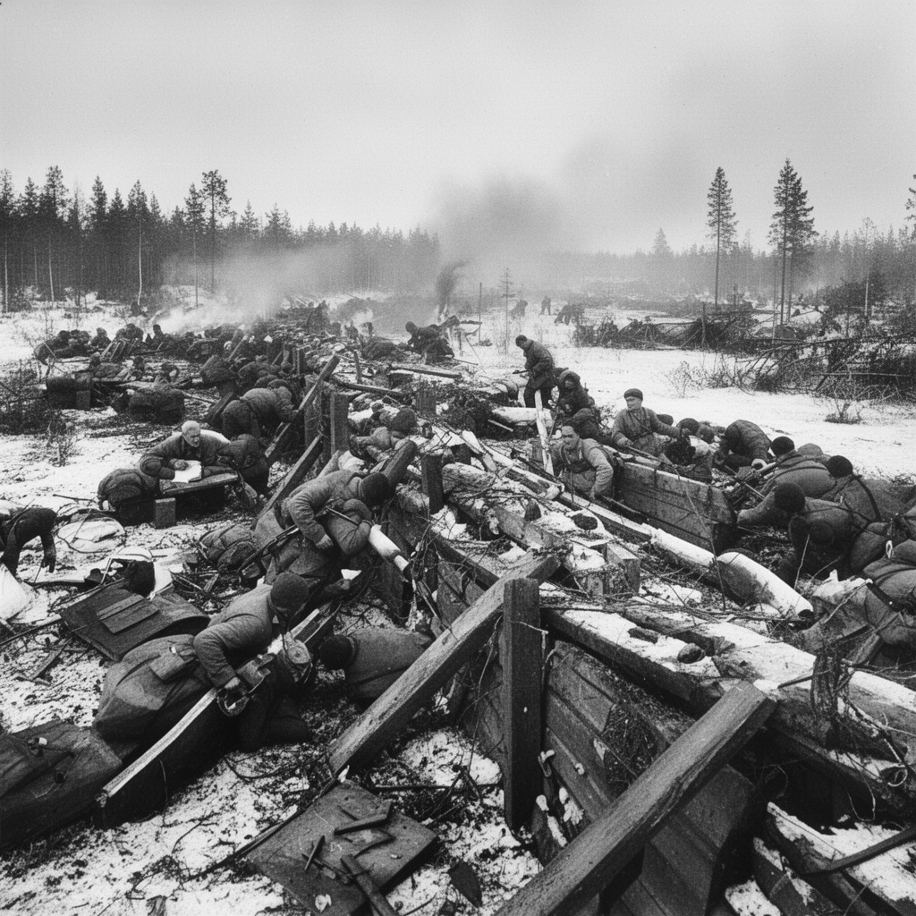 AI-generated illustration of Battle of Summa