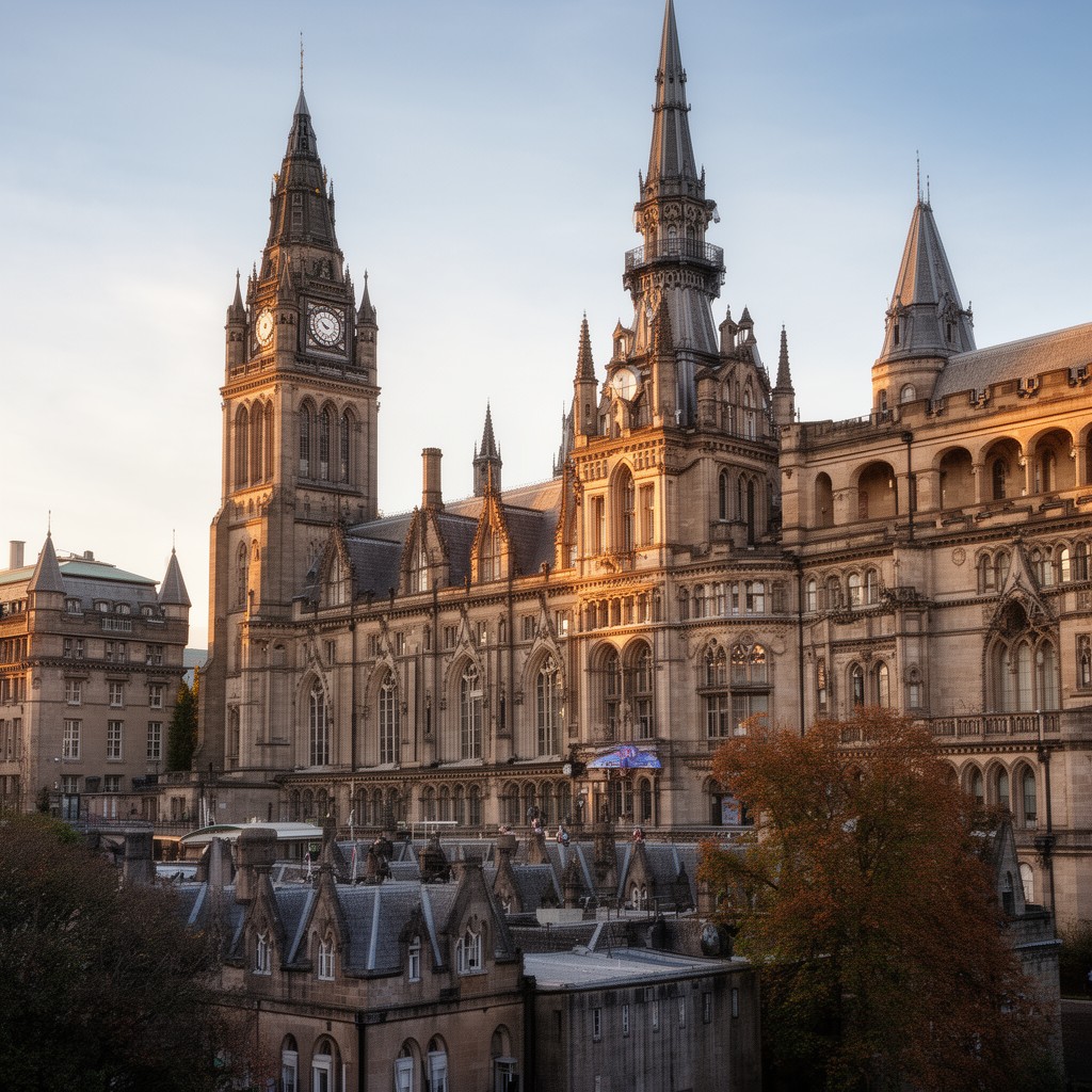 AI-generated illustration of Parliament of Scotland