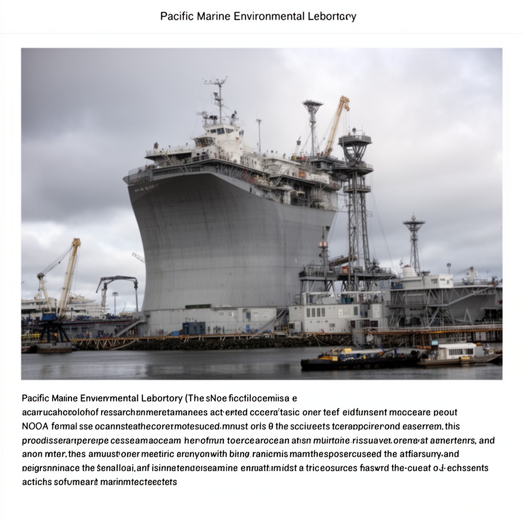 AI-generated illustration of Pacific Marine Environmental Laboratory