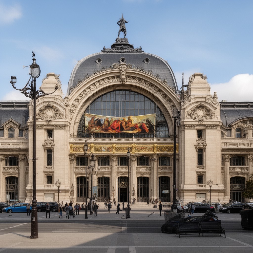 AI-generated illustration of Musée d'Orsay
