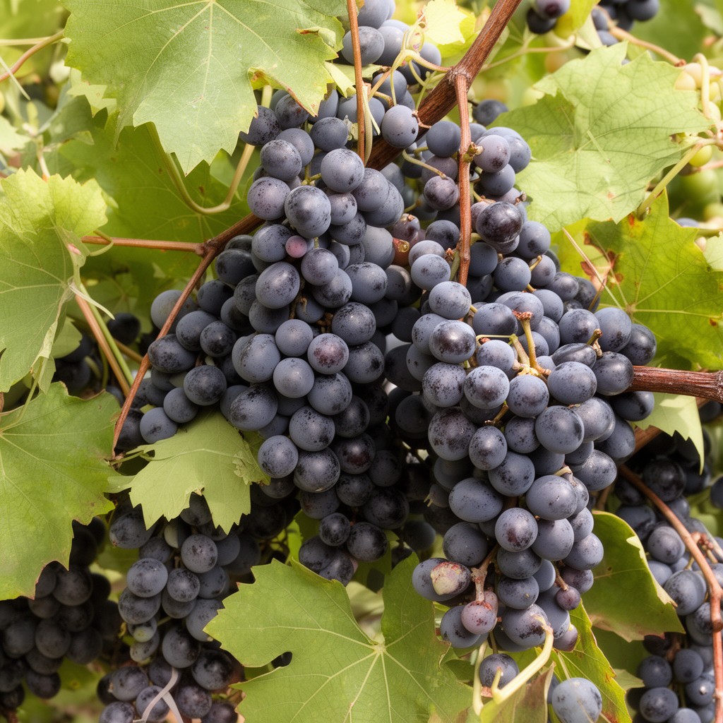 AI-generated illustration of Petit Verdot