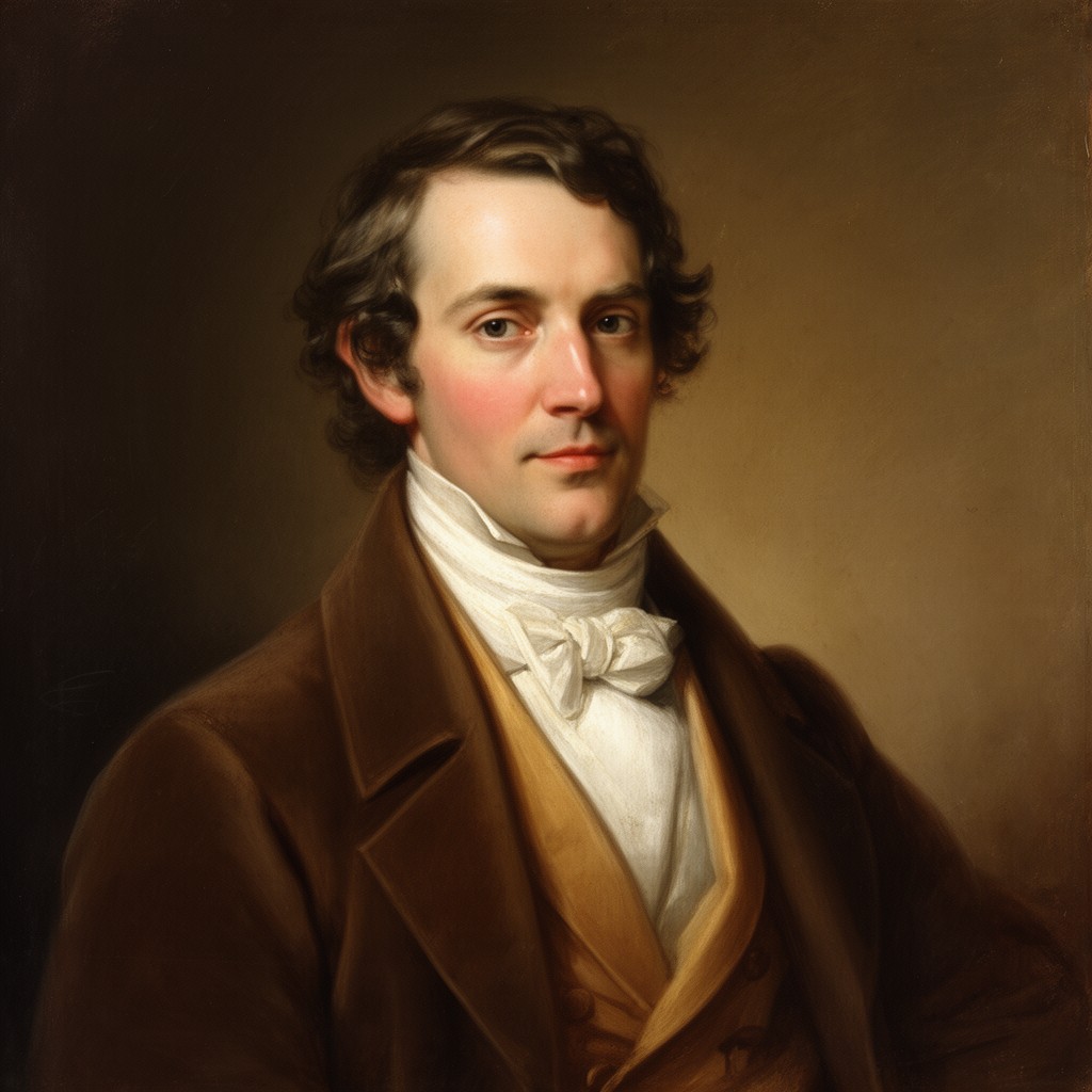 AI-generated illustration of Niels Henrik Abel