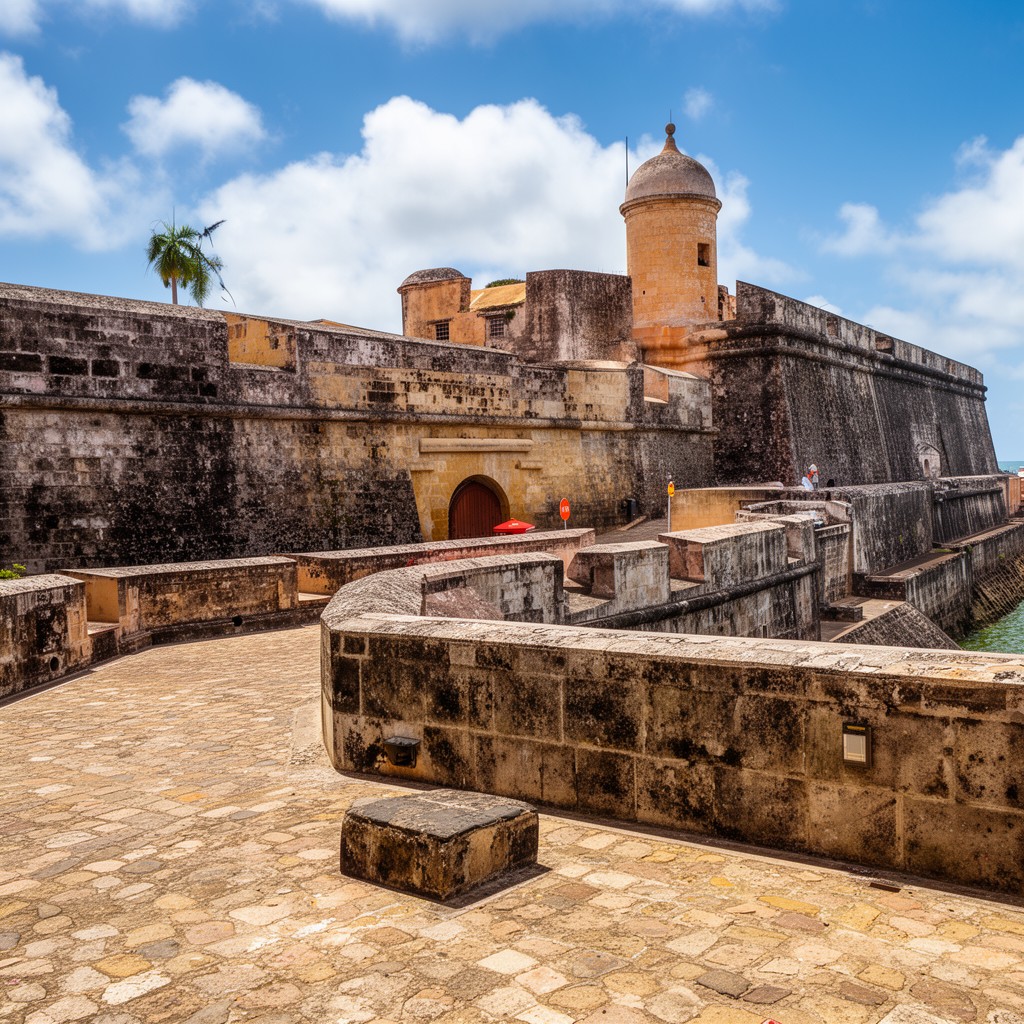 AI-generated illustration of San Juan National Historic Site