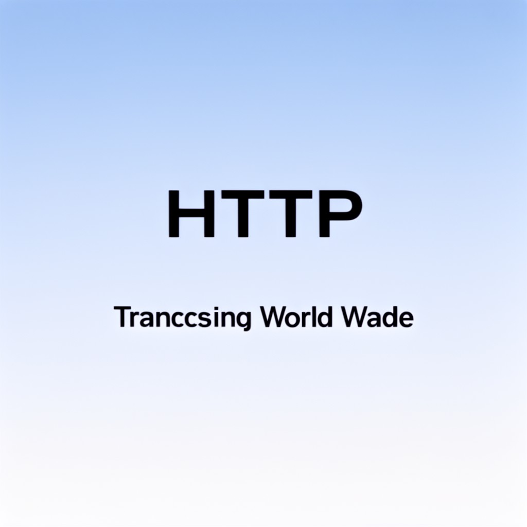 AI-generated illustration of HTTP