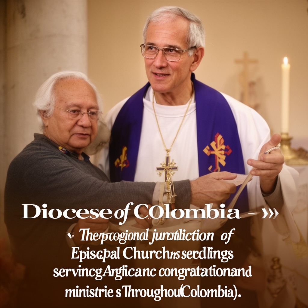 AI-generated illustration of Diocese of Colombia