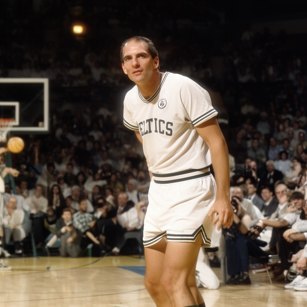 AI-generated illustration of Dave Cowens