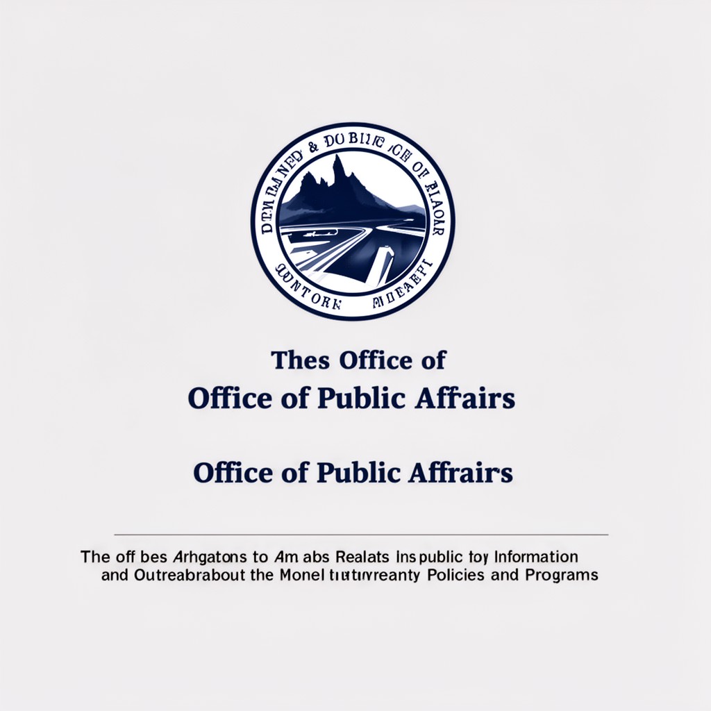 AI-generated illustration of Office of Public Affairs