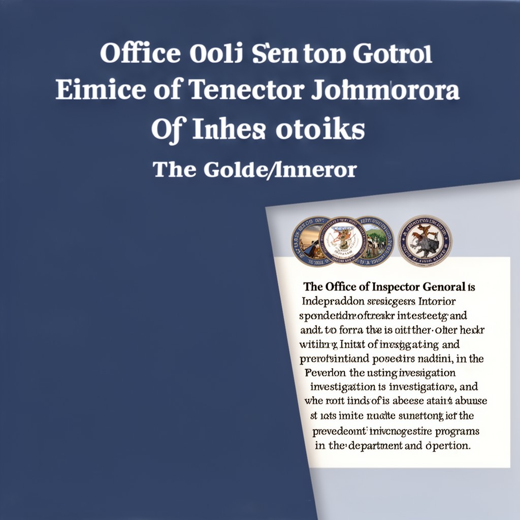 AI-generated illustration of Office of Inspector General