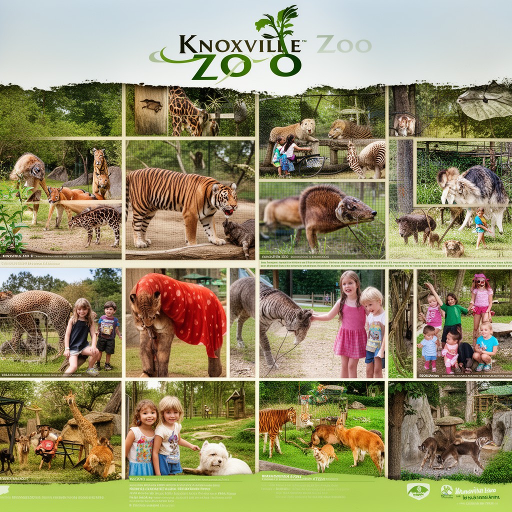 AI-generated illustration of Knoxville Zoo