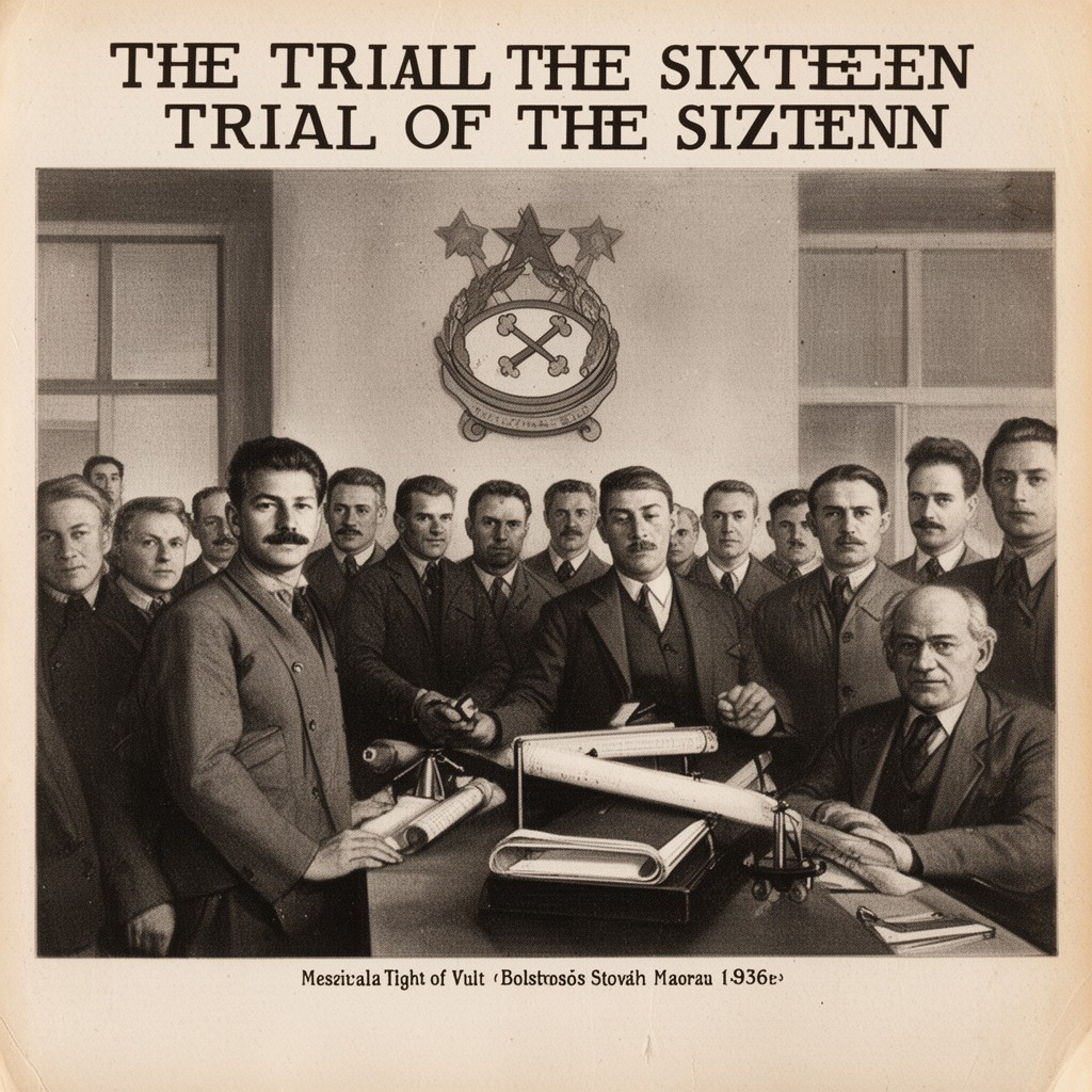 AI-generated illustration of Trial of the Sixteen