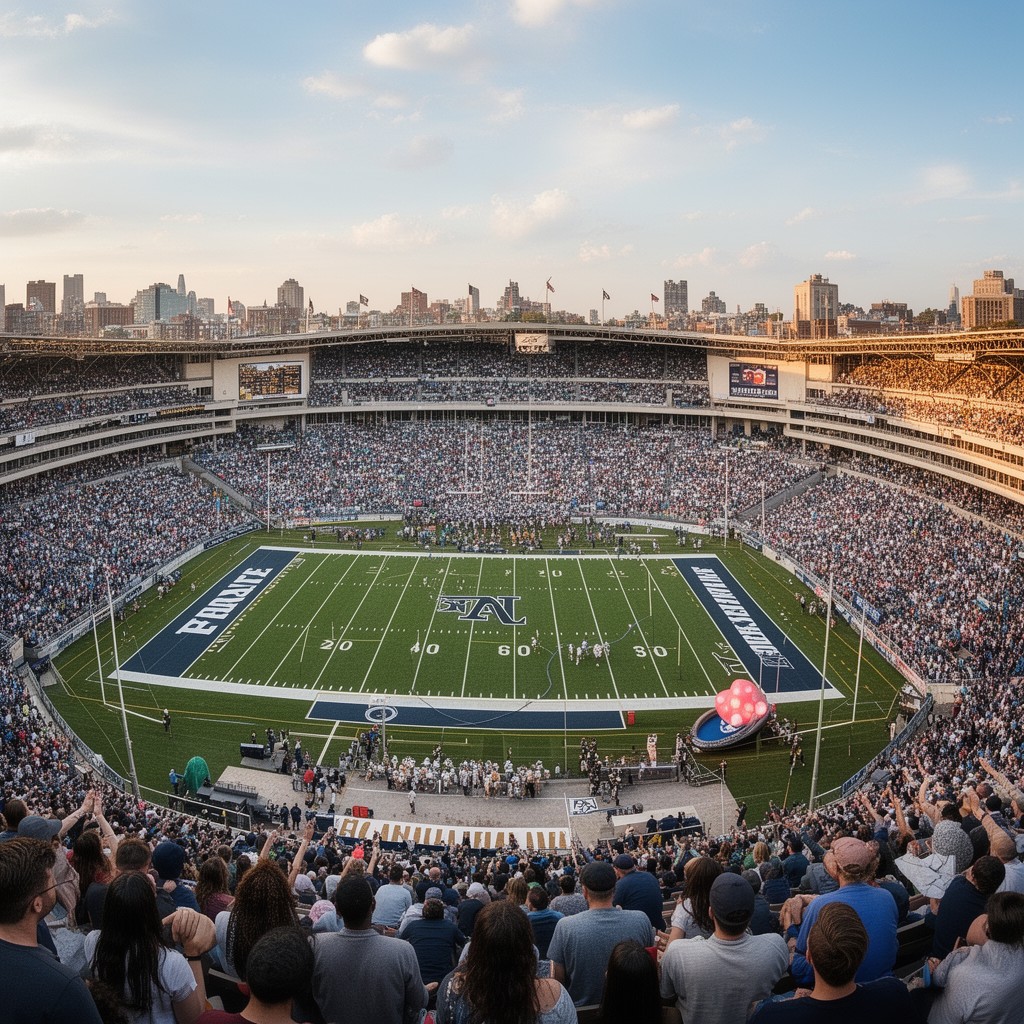 AI-generated illustration of Franklin Field