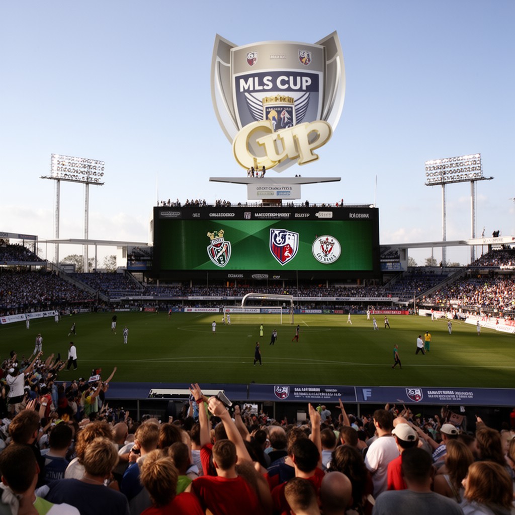 AI-generated illustration of MLS Cup 2003
