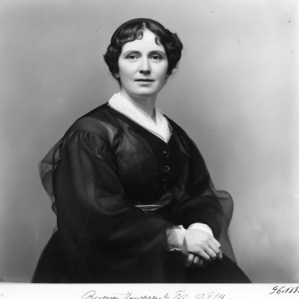 AI-generated illustration of Roxana Foote Beecher