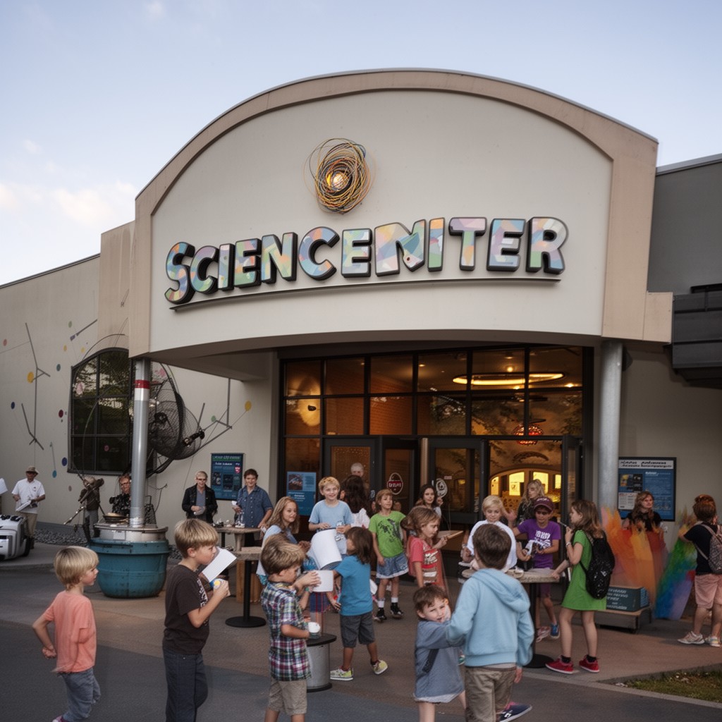 AI-generated illustration of Sciencenter