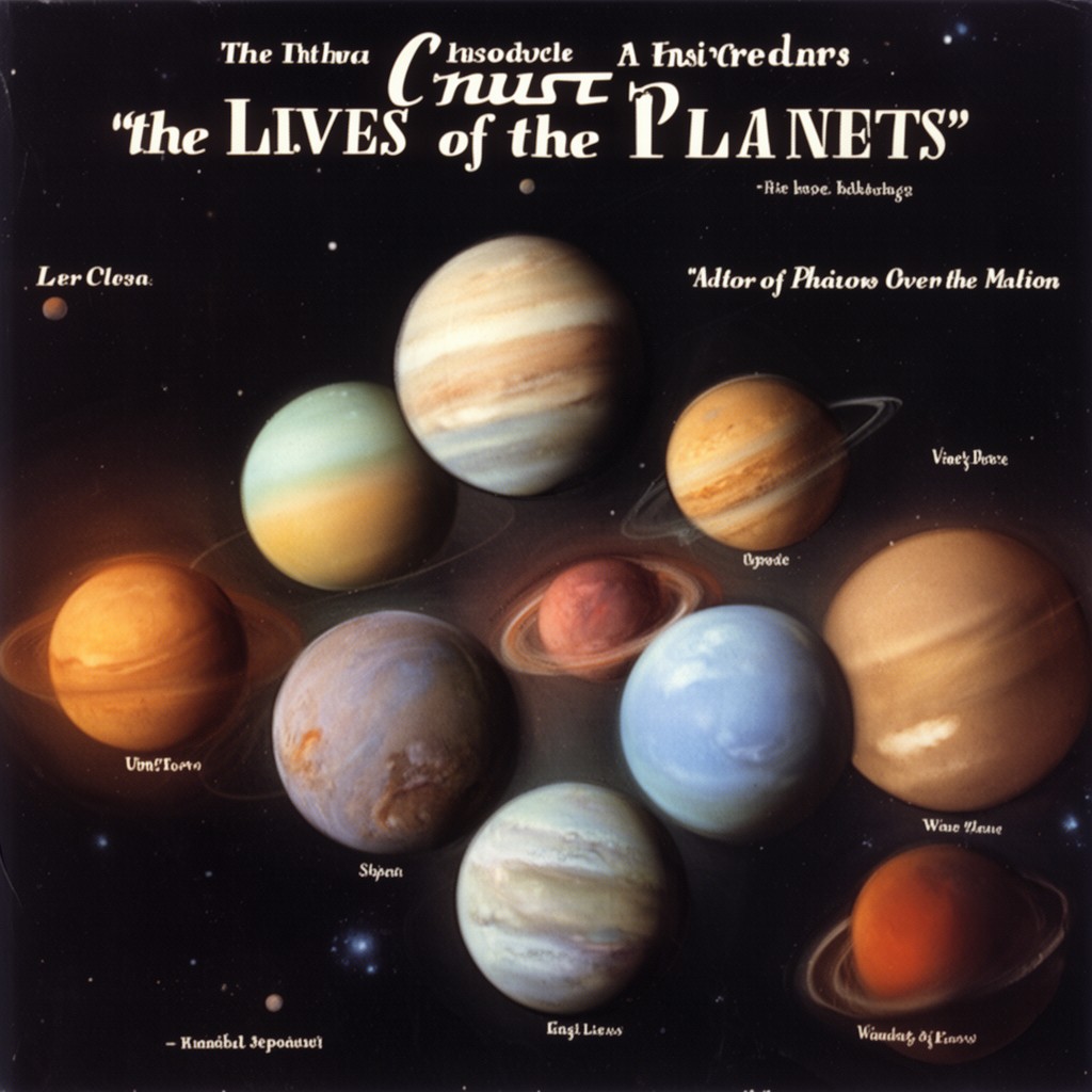 AI-generated illustration of The Lives of the Planets