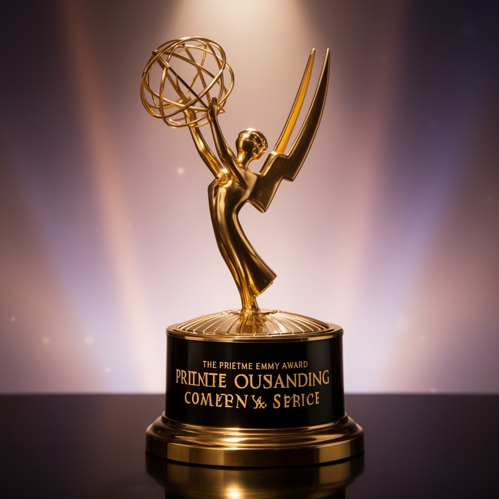 AI-generated illustration of Primetime Emmy Award for Outstanding Comedy Series