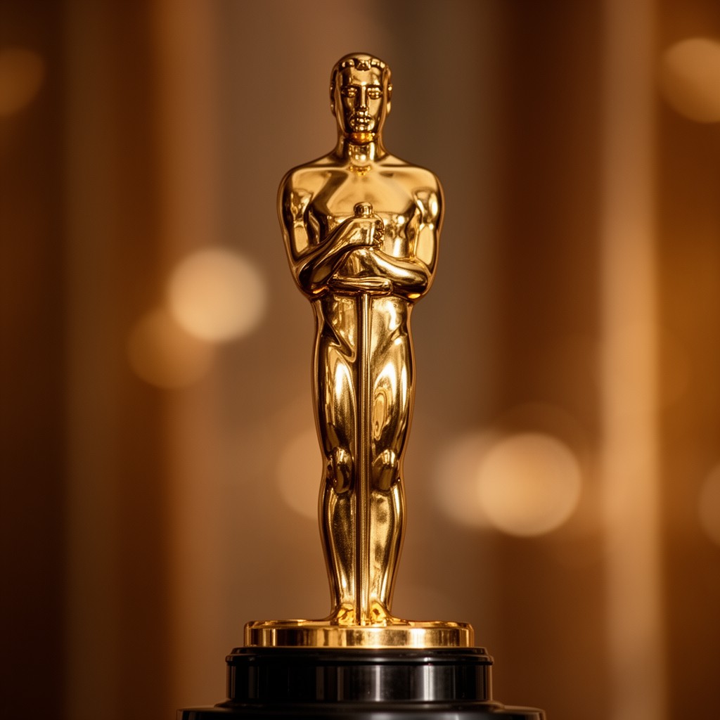 AI-generated illustration of Academy Award for Best Actor